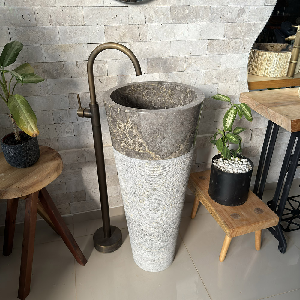 alternativas para piso de mármore no banheiro