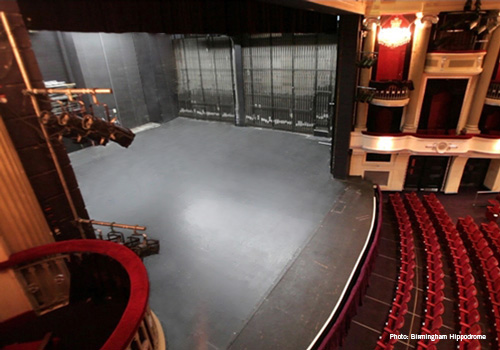 piso de palco de teatro