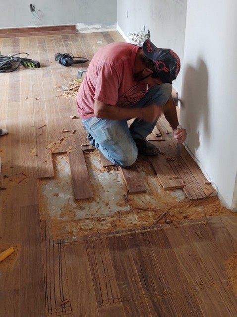 custo instalação taco de madeira