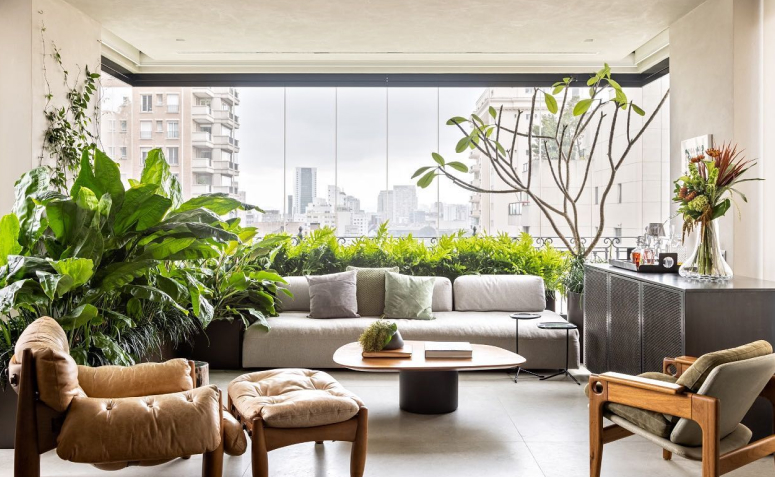 materiais naturais para pisos de interiores