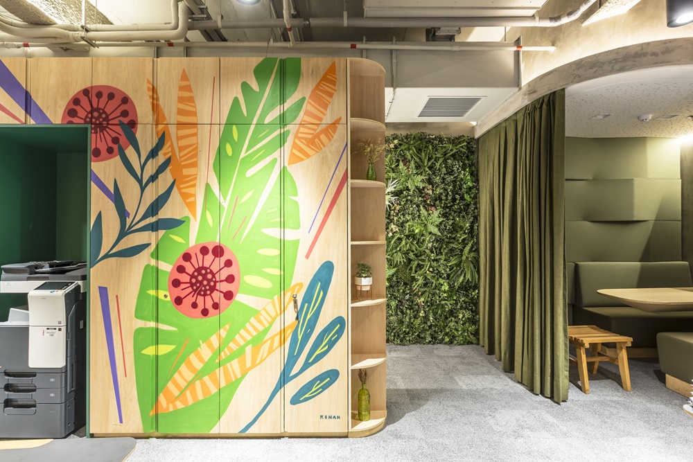 design biofílico em pisos residenciais
