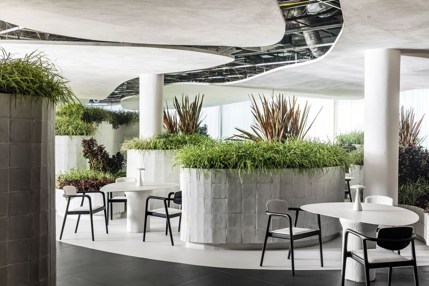 tendências de pisos para 2025 em biofilia