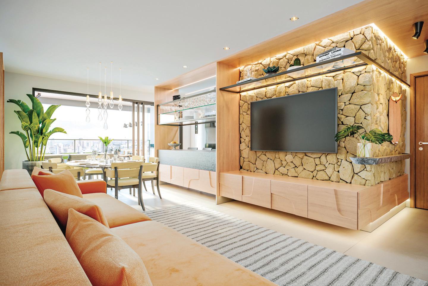 piso e arquitetura biofilica