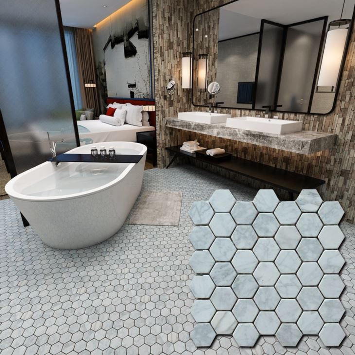 preço piso hexagonal