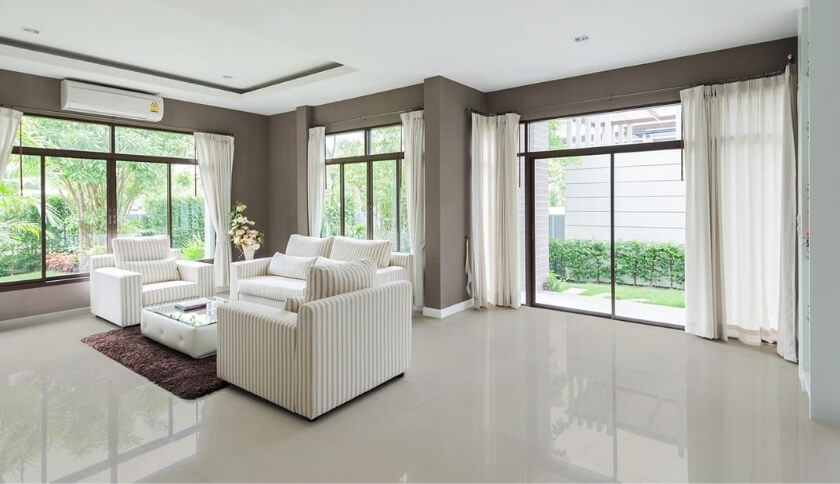 piso para apartamento na praia