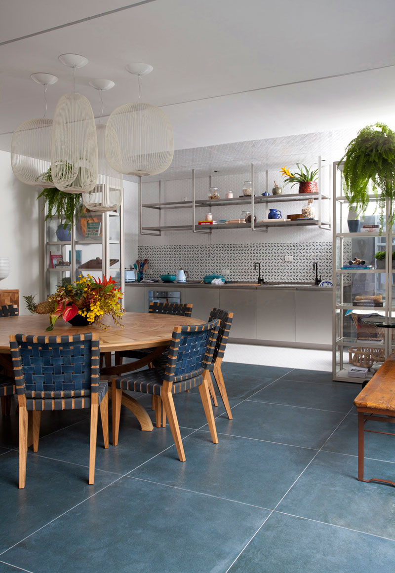 piso para apartamento na praia