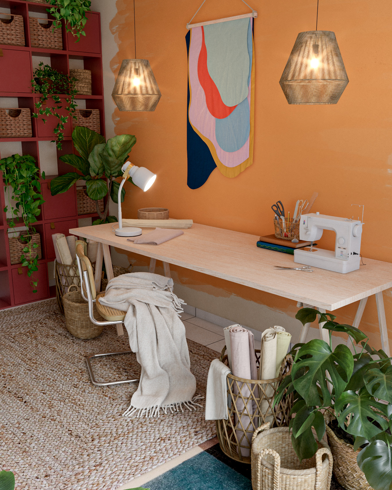 melhor piso para ateliê de costura