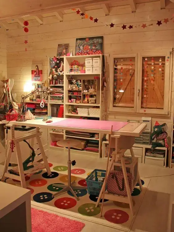 revestimento ideal para oficina de costura