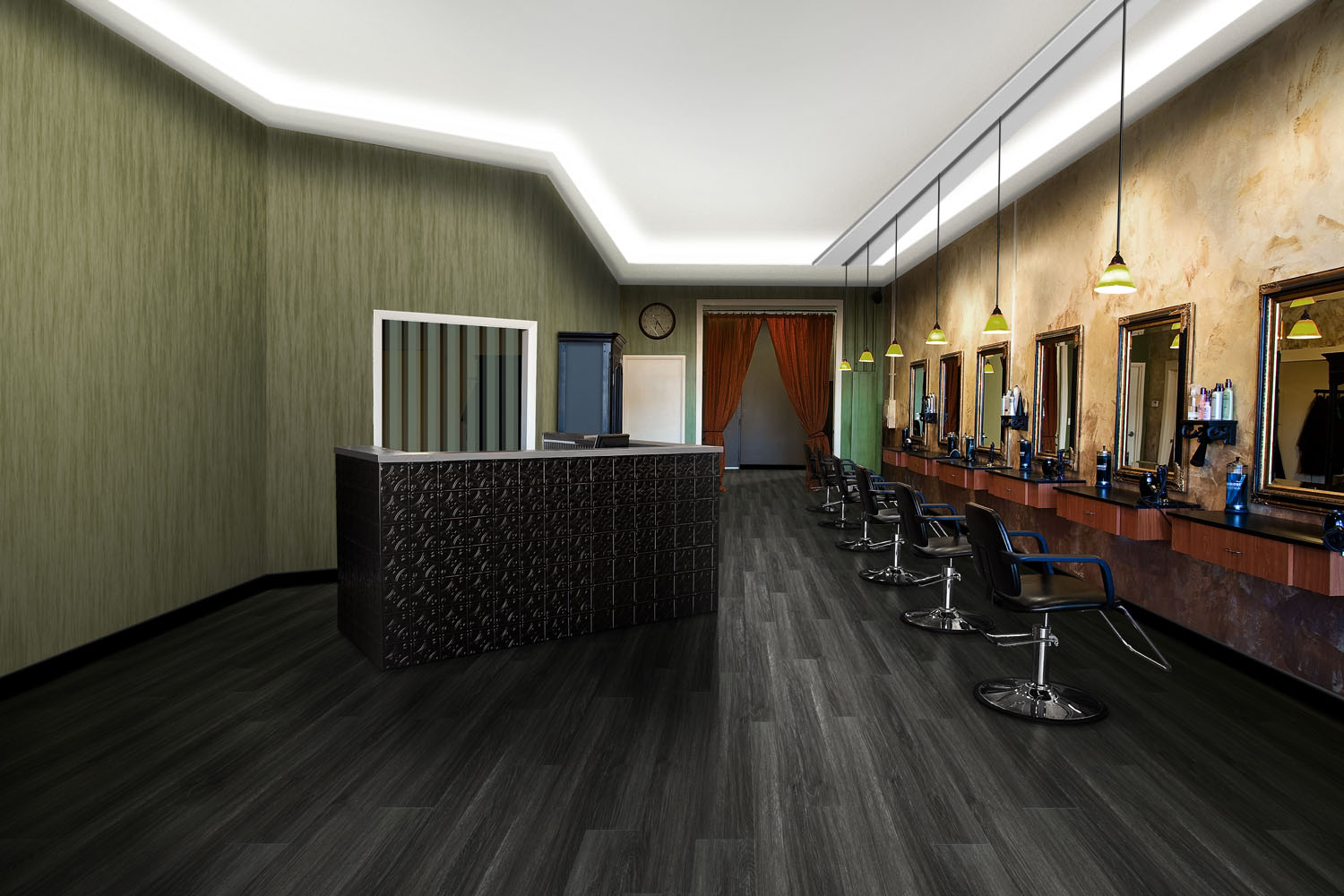 Porcelanato Acetinado ou Polido: Qual o Melhor para sua Barbearia?