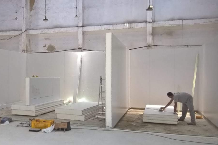 solução de piso industrial para baixas temperaturas