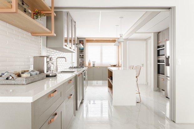 tipos de piso para cozinha moderna