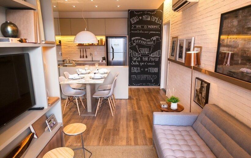 melhor piso para cozinha e lavanderia integrada