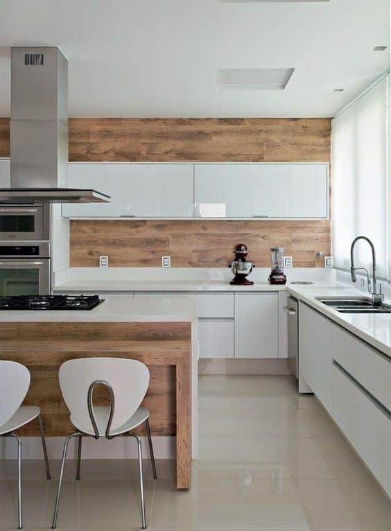 melhor piso para cozinha pequena