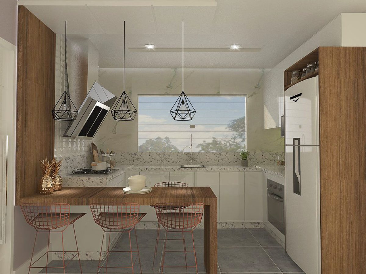 manutenção de piso de cozinha