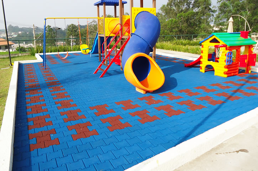 piso para playground de condominio