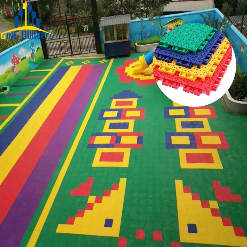 melhor piso para playground infantil