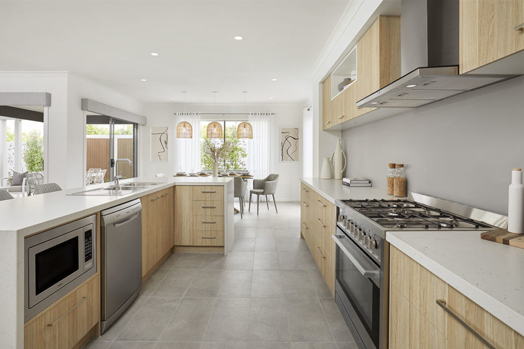 vantagens do porcelanato acetinado na cozinha