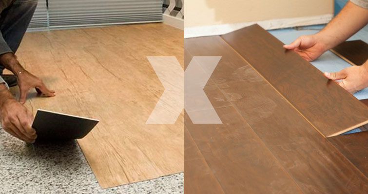 qual o melhor piso vinílico para disfarçar sujeira