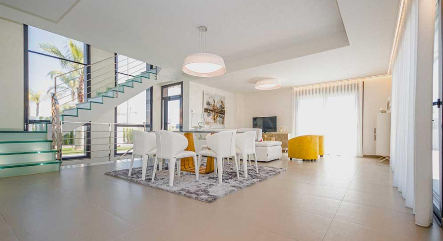 melhor piso para sala de estar moderna