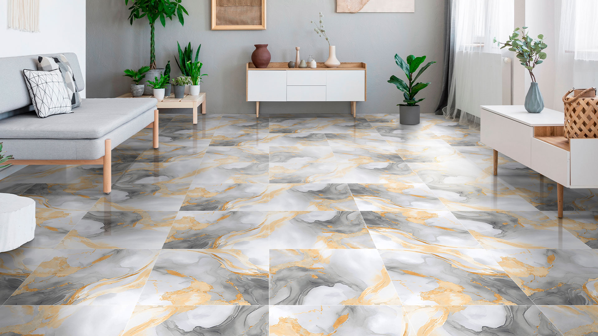 tipos de piso para sala com orçamento limitado