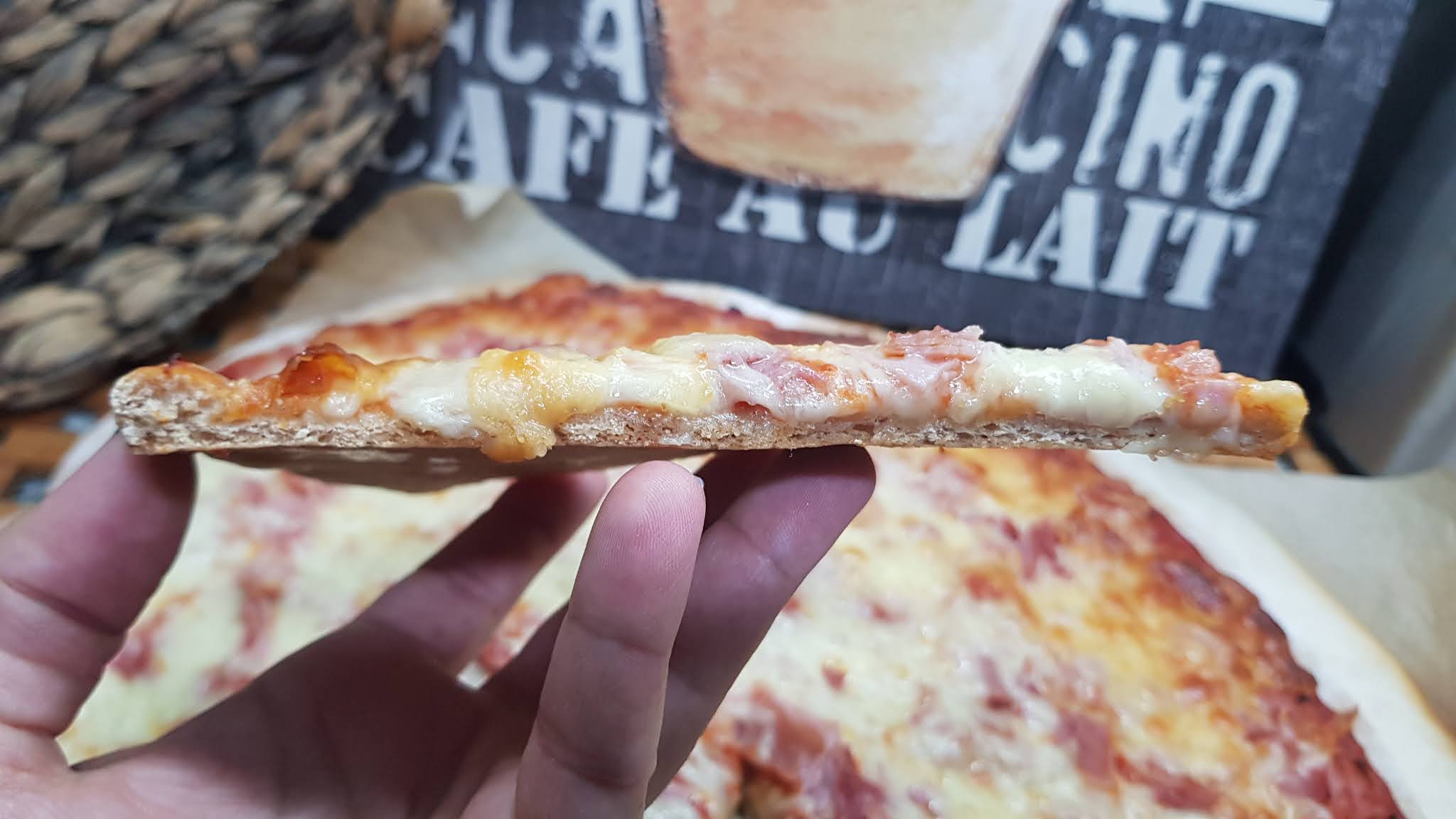 pizzas com massa integral