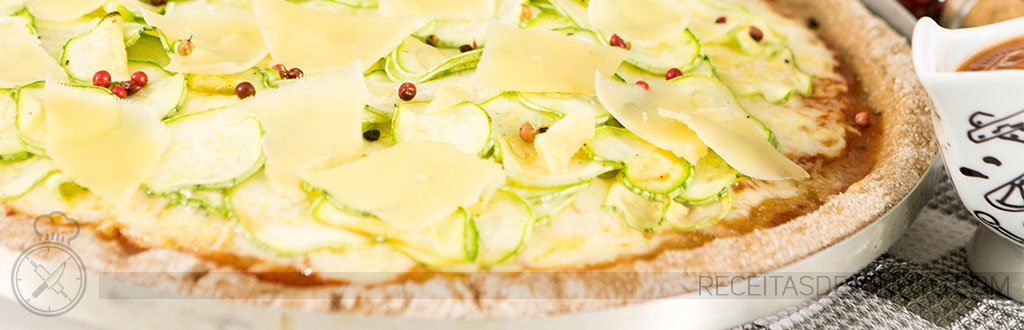 pizza integral receita fácil