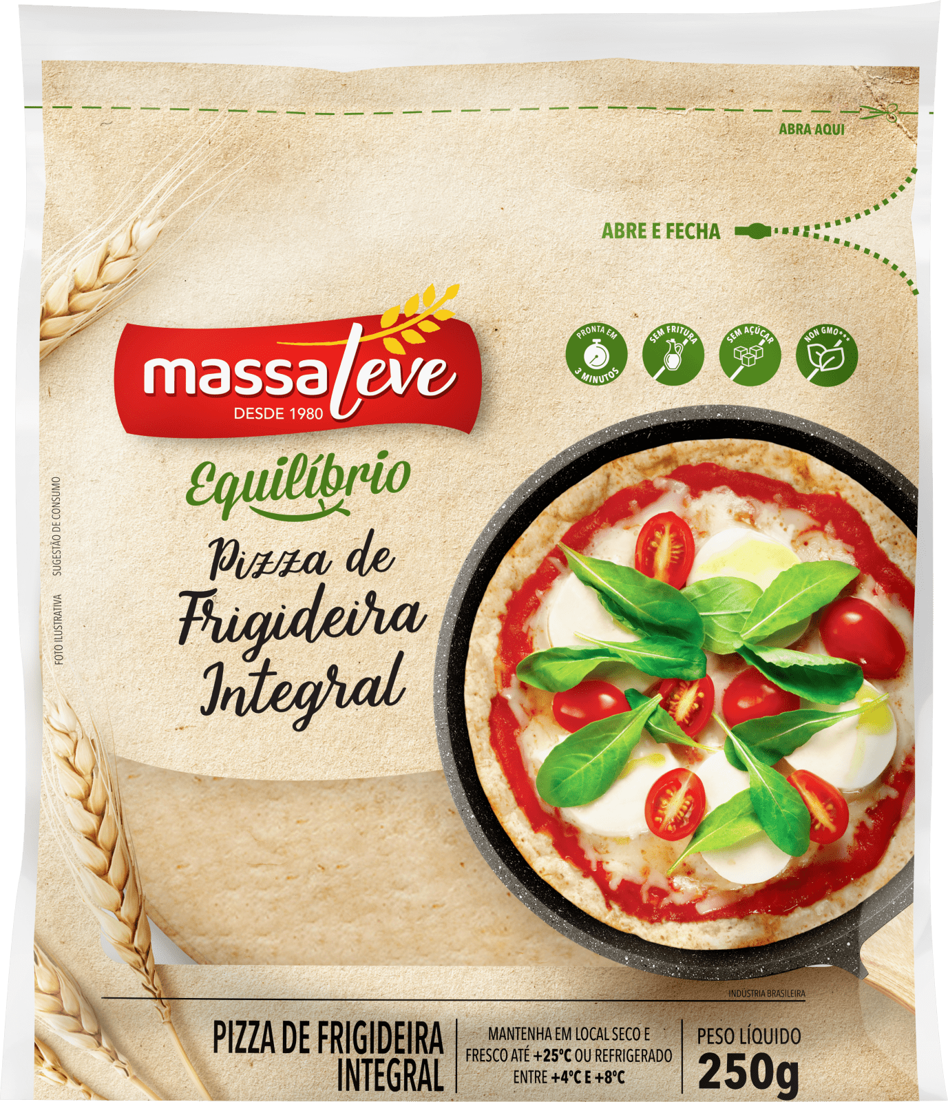 benefícios pizza integral