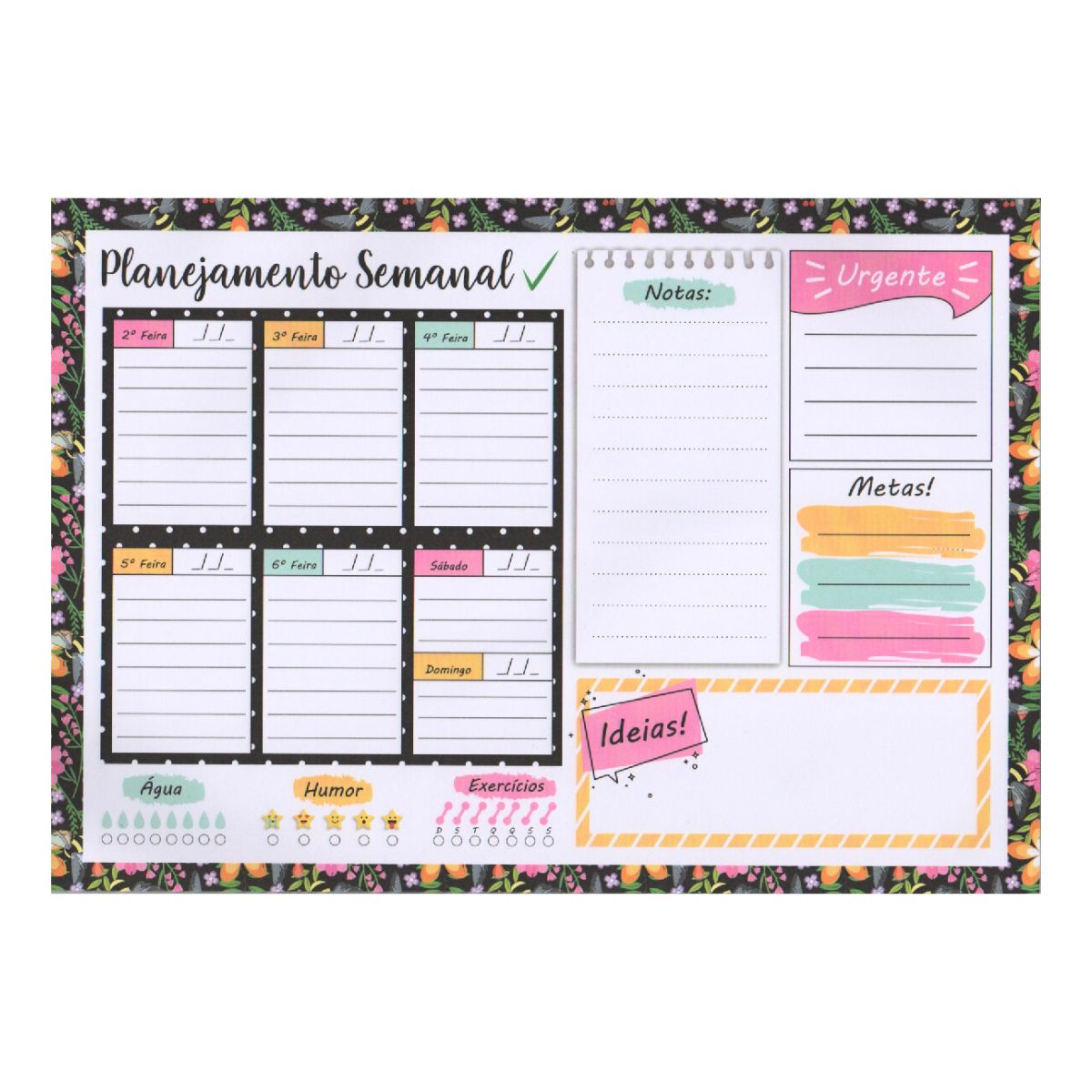 planejamento semanal