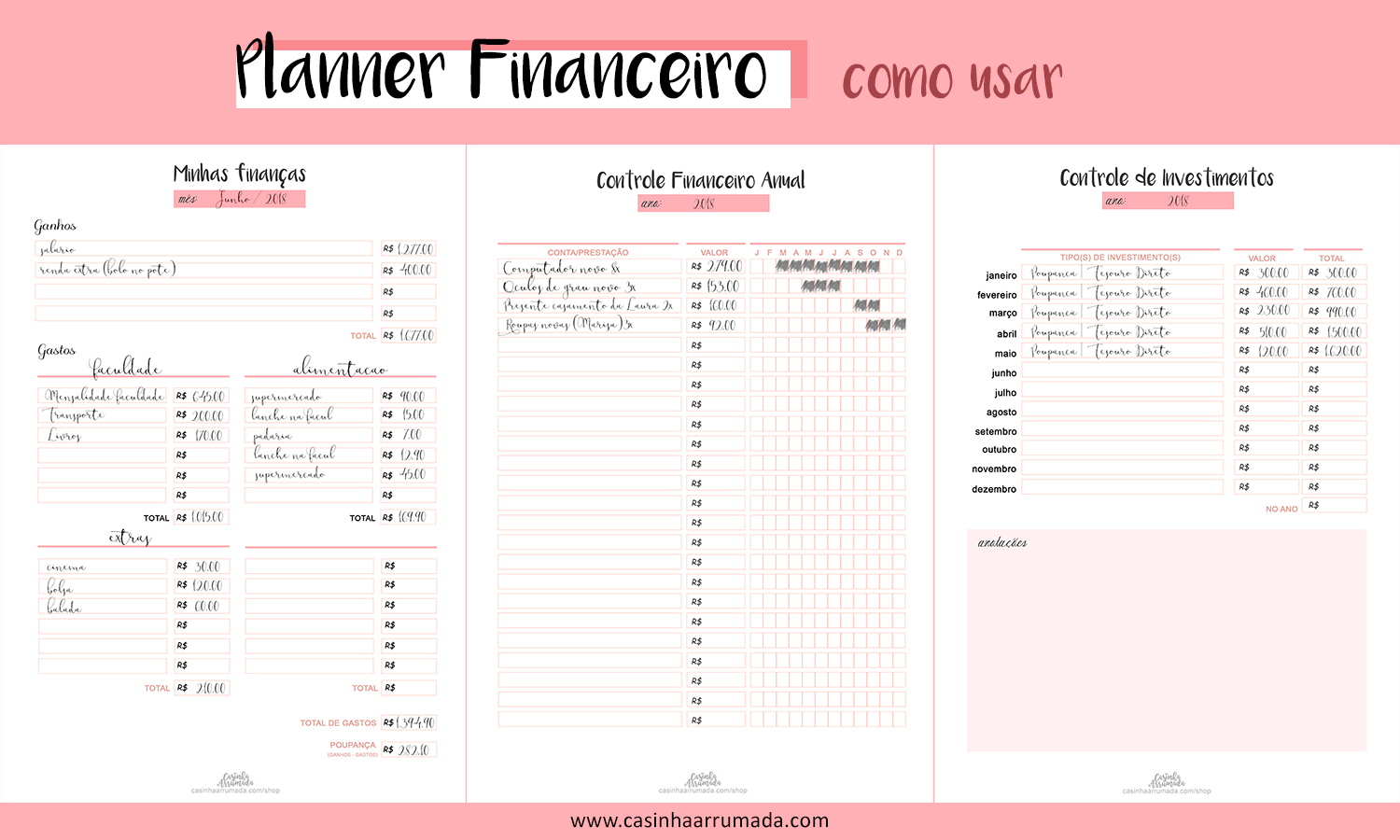 planner financeiro