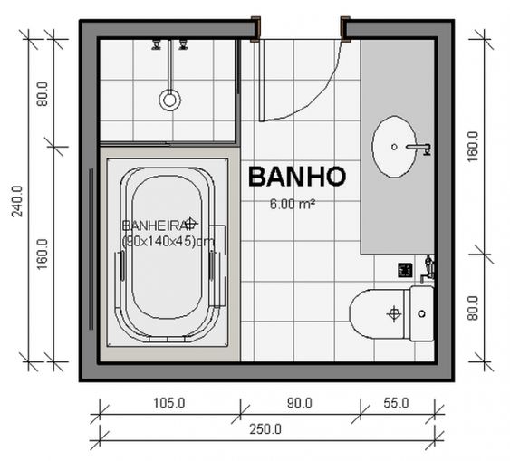 erros comuns projeto banheiro 2x2 pequeno