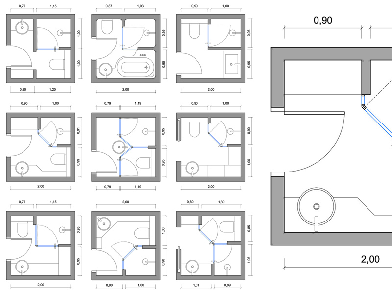 erros comuns projeto banheiro 2x2 pequeno
