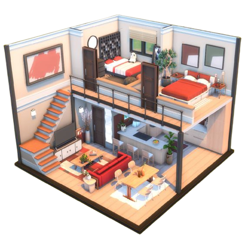 Tipos de pé direito em casas