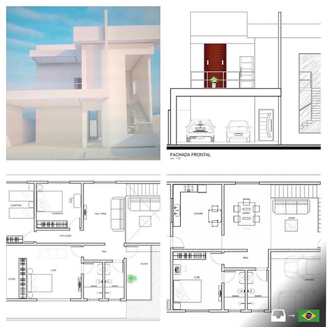 Pé direito duplo em casas pequenas: é possível?