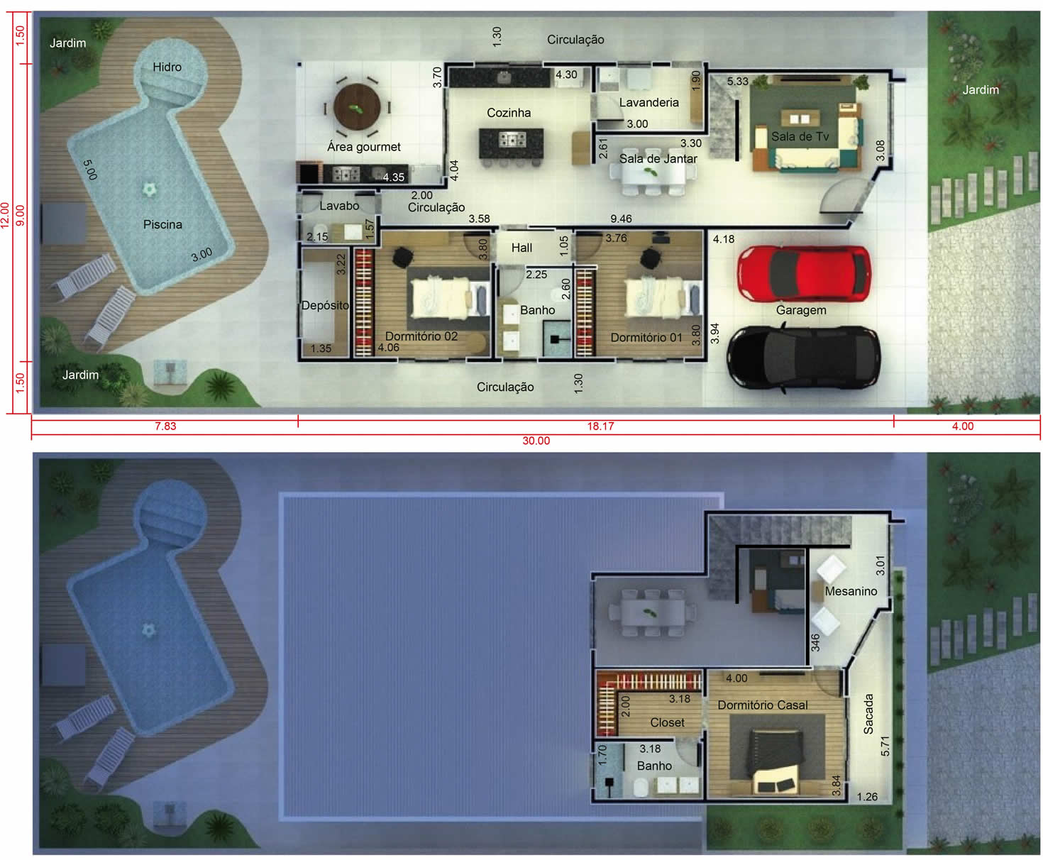 Como otimizar a iluminação em ambientes com pé direito duplo