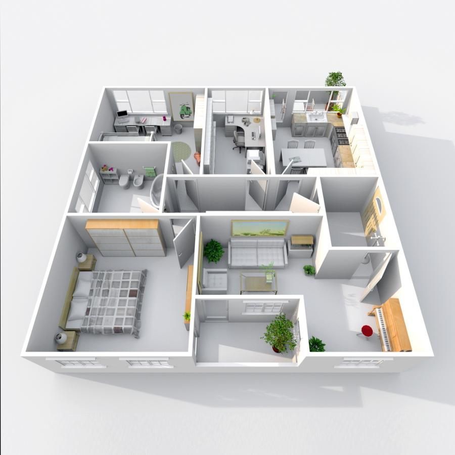 etapas para criar planta de casa