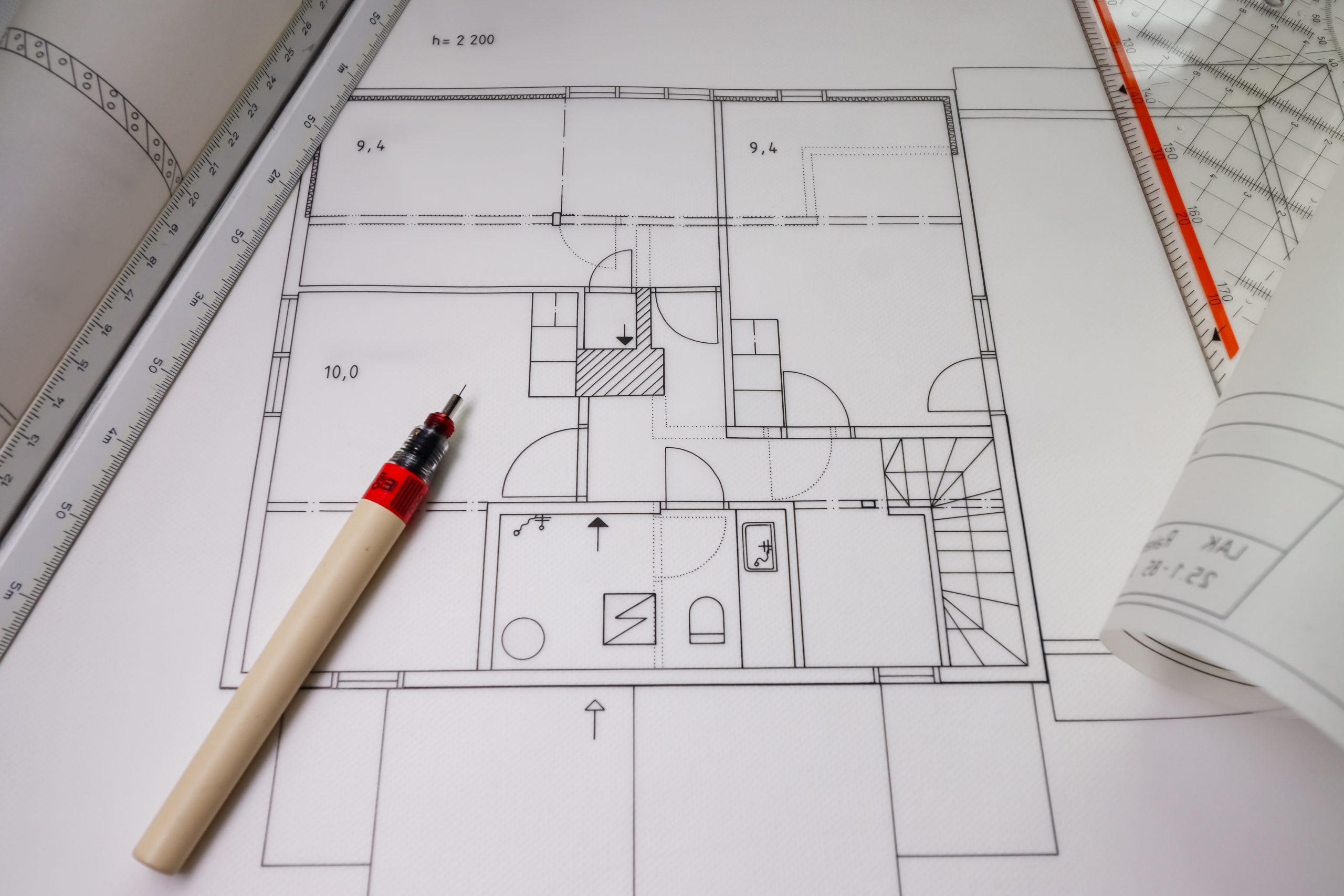interpretação de plantas de construção