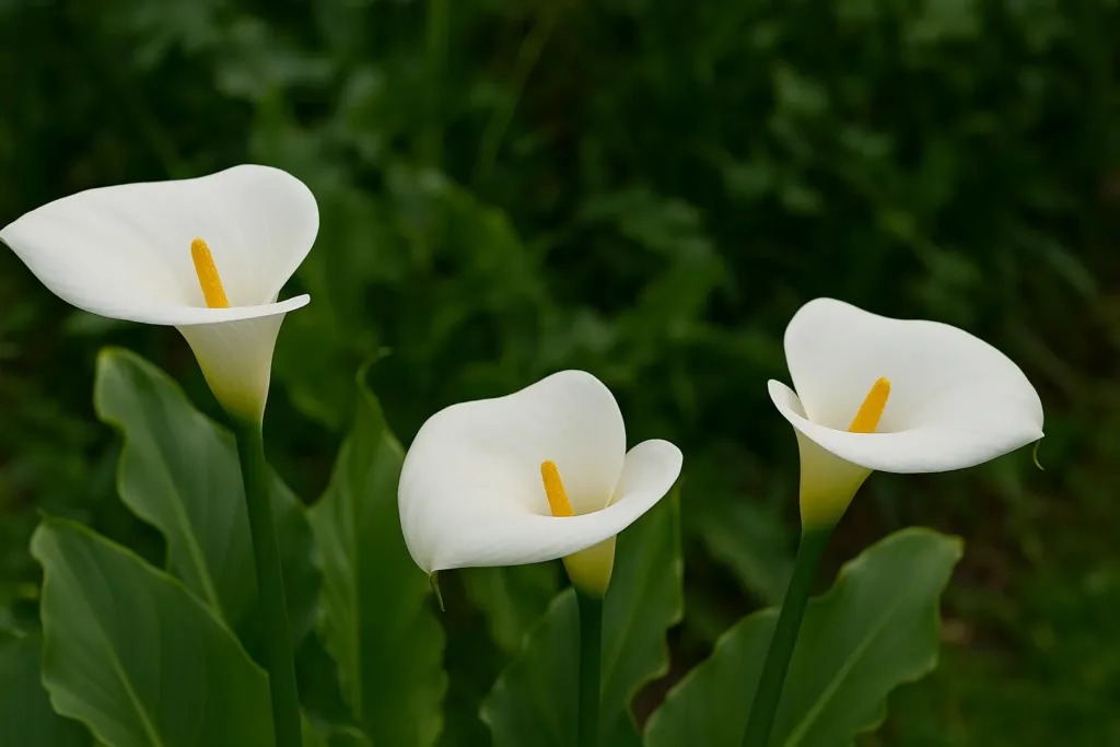 como cuidar de copo de leite em vaso