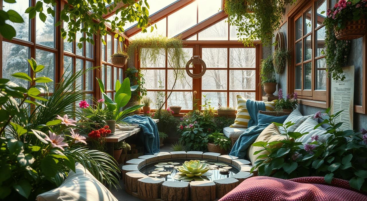 custo de montar um jardim de inverno com iluminação artificial