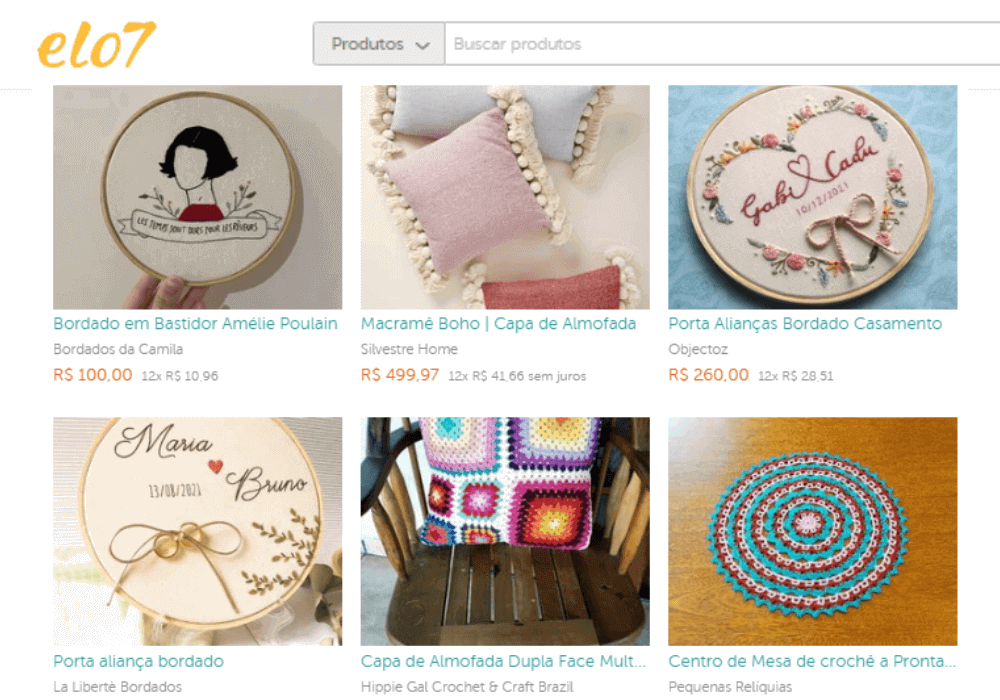 plataformas de venda de artesanato