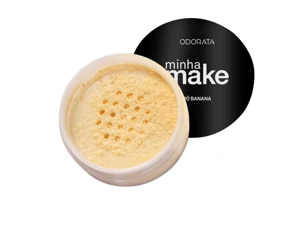 Pó Banana E Pó Translúcido