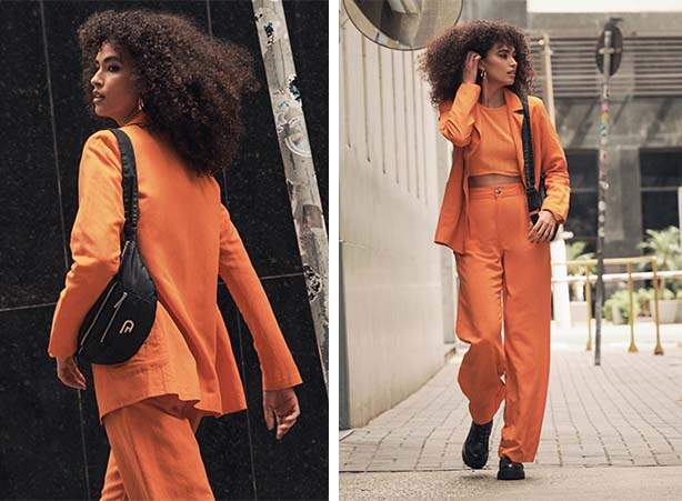 como usar pochete feminina com vestido