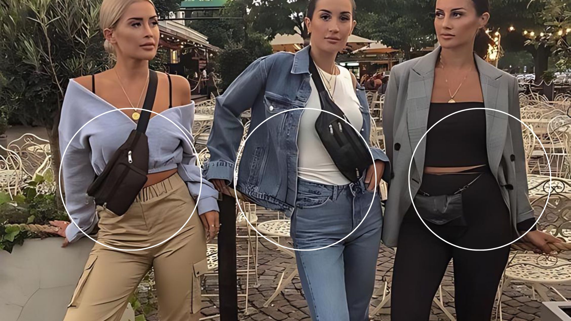 pochete estilo anos 90 como usar