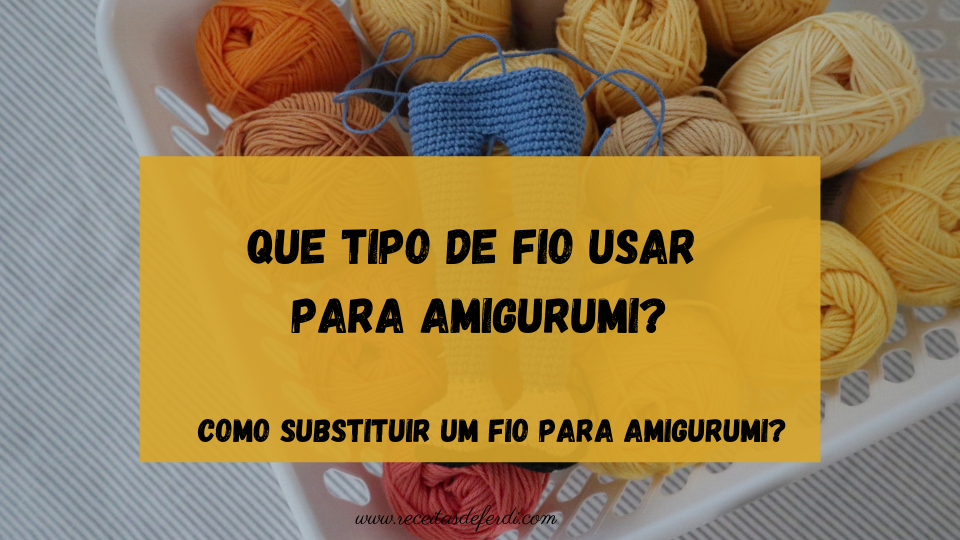 lavar amigurumi na máquina de lavar