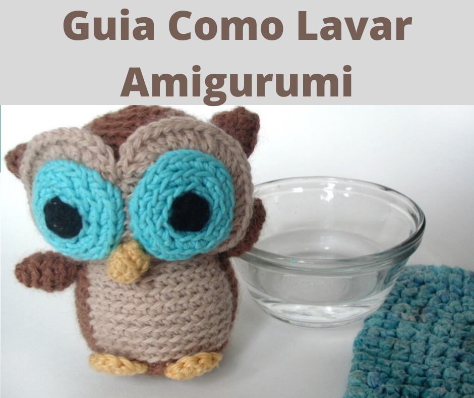 posso lavar amigurumi na máquina de lavar