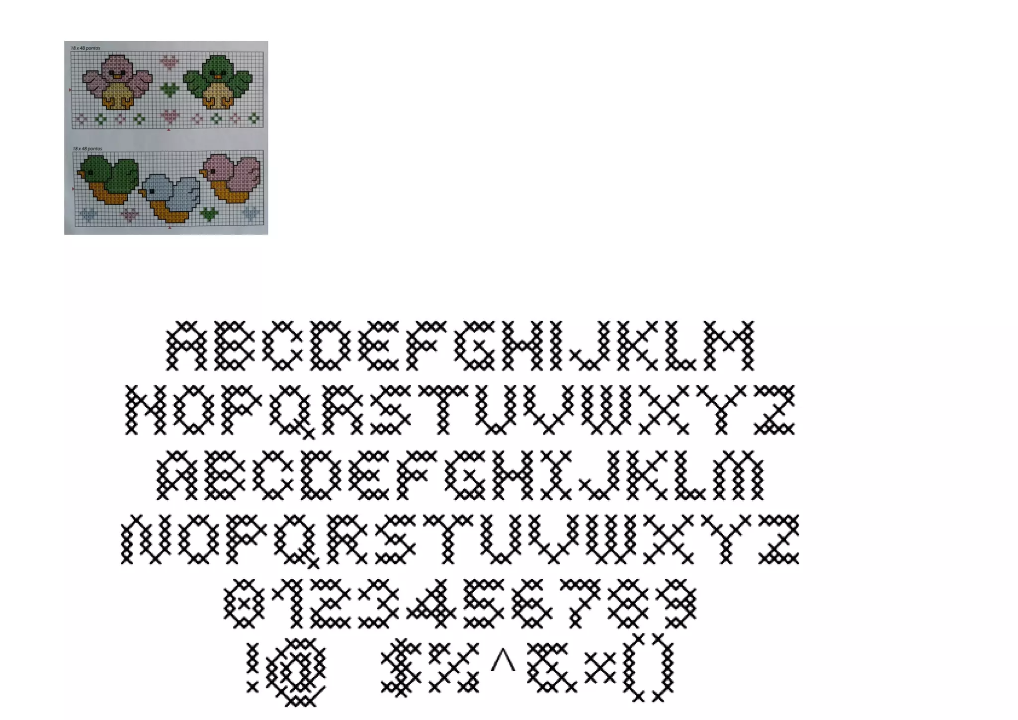 como fazer ponto cruz para iniciantes