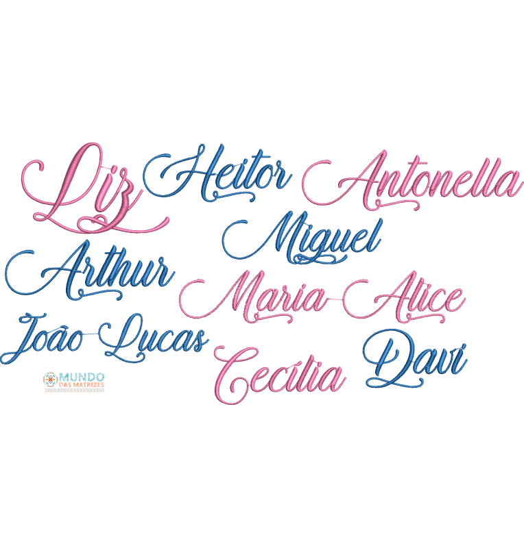 Como Escolher a Linha Ideal para Bordar Nomes