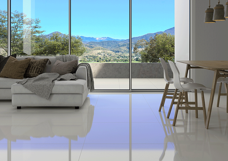 qual porcelanato é melhor polido ou acetinado