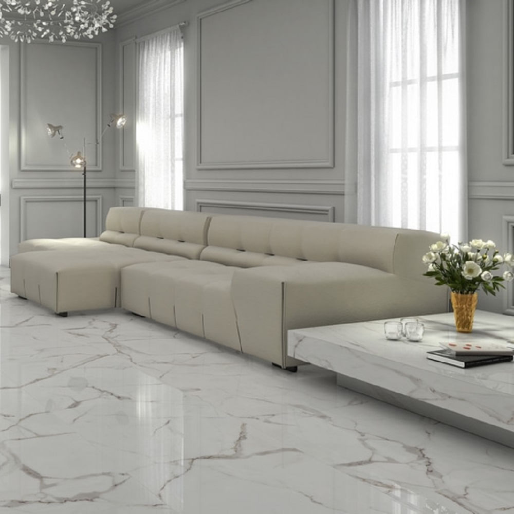 Porcelanato Calacata Gold: Onde Usar e Como Combinar na Decoração