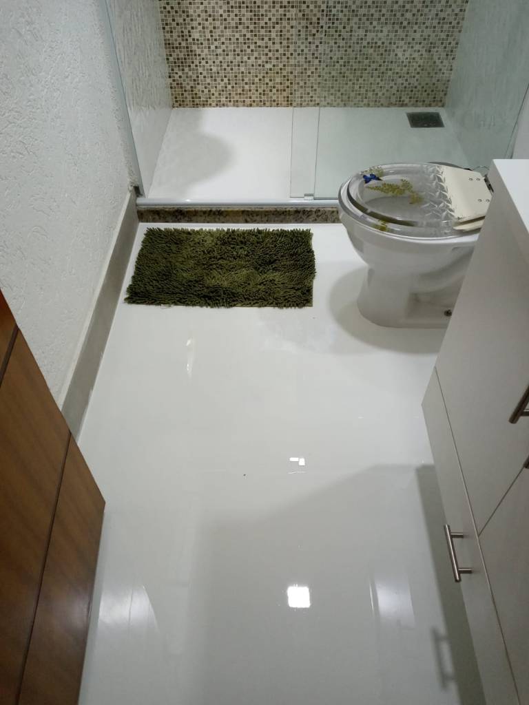 porcelanato líquido bancada
