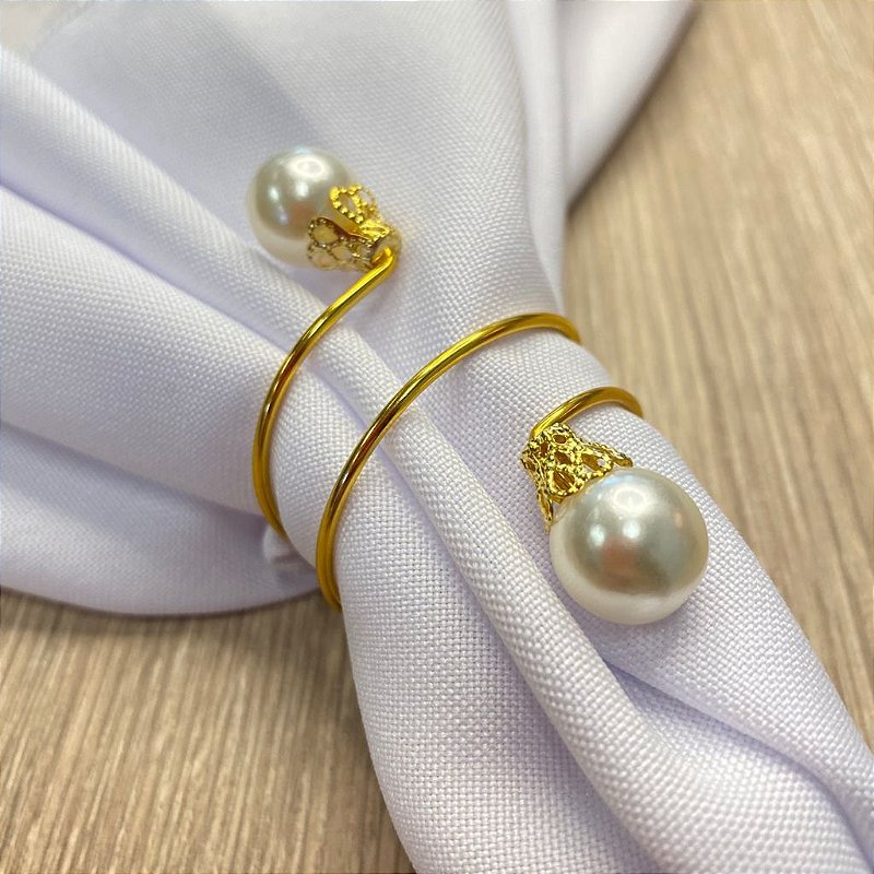 DIY Porta-Guardanapo de Pérolas: Economize e Personalize Sua Mesa Posta